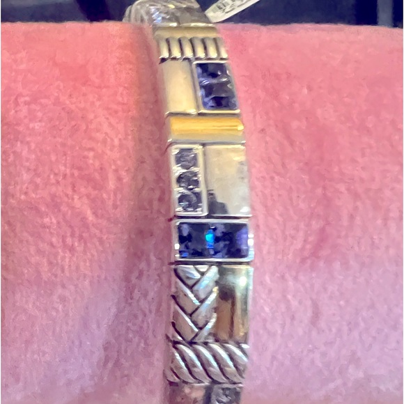 Brighton Jewelry - BRIGHTON NWT ABSOLUTELY Gorgeous sterling silver bangle bracelet Tapestry